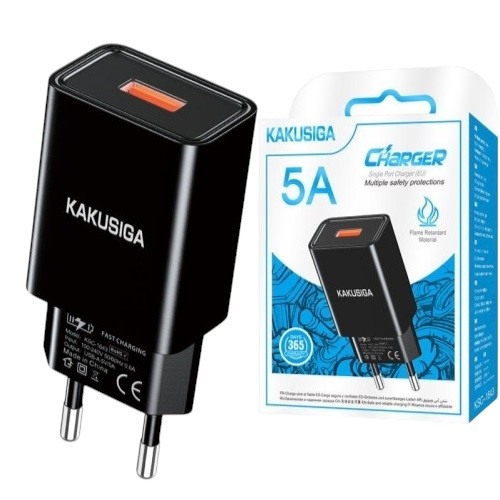 МЗП 1Port Kakusiga KSC-1643 USB 5A black
