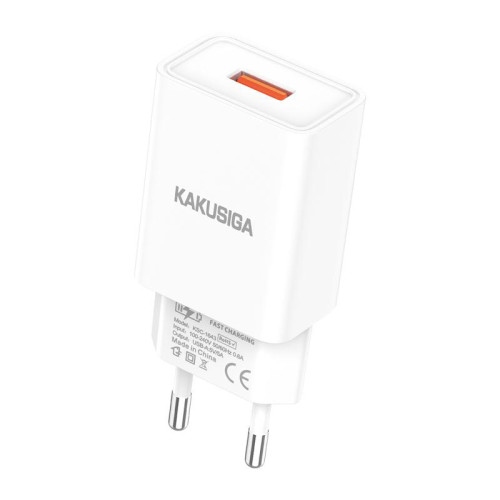 МЗП 1Port Kakusiga KSC-1643 USB 5A white