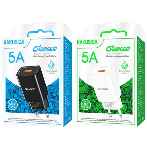 МЗП 1Port Kakusiga KSC-1643 USB 5A white