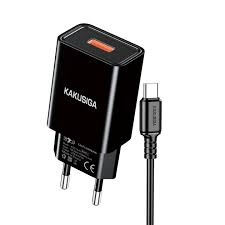 МЗП 1Port Kakusiga KSC-1644 USB 5A USB to Type-C black
