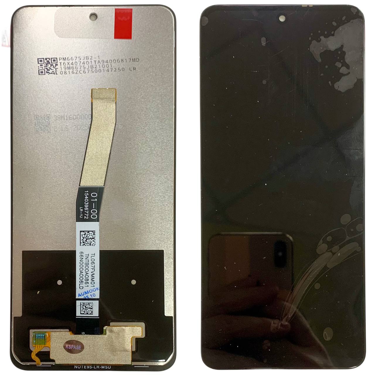 Дисплей Xiaomi Redmi Note 9S | Note 9 Pro | Note 9 Pro Max black, без рамки, Original (China)