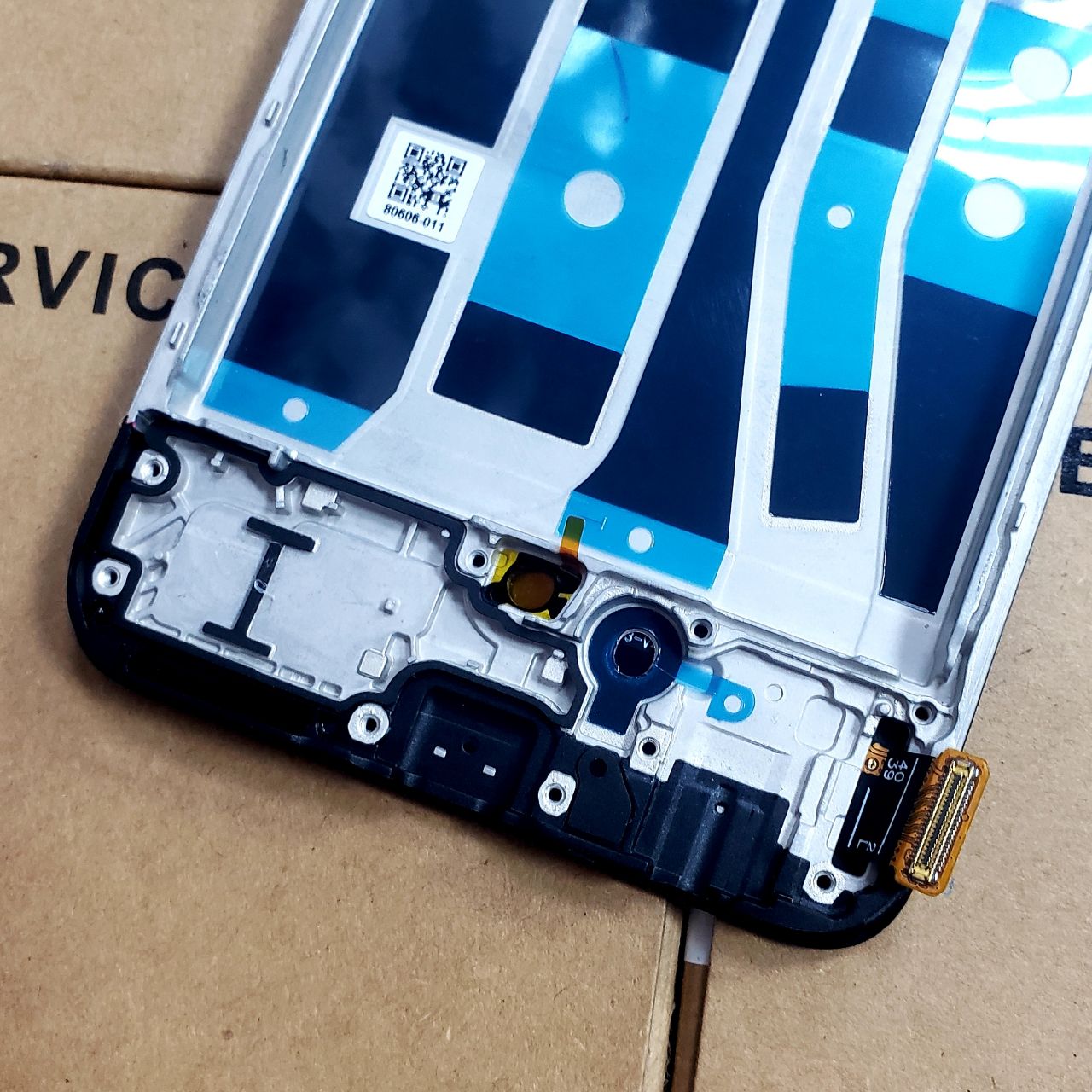 Дисплей OPPO A78 4G (CPH2565) black, с рамкой, OLED