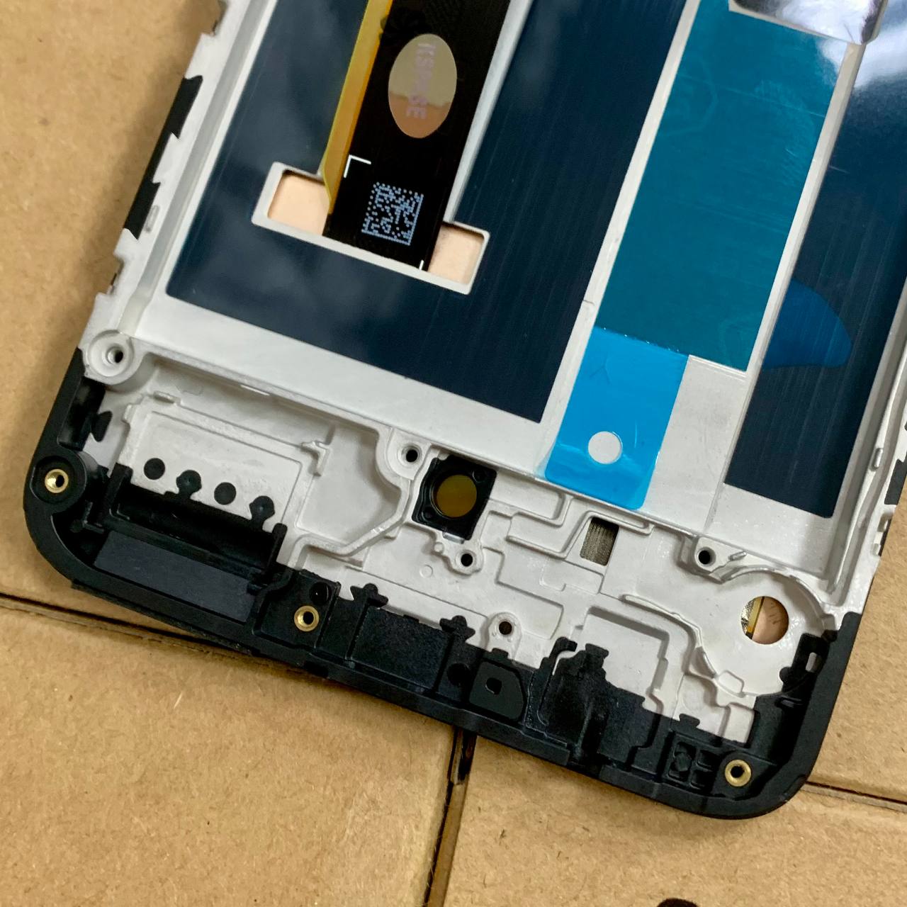 Дисплей Motorola Moto G84 black, с рамкой, INCELL