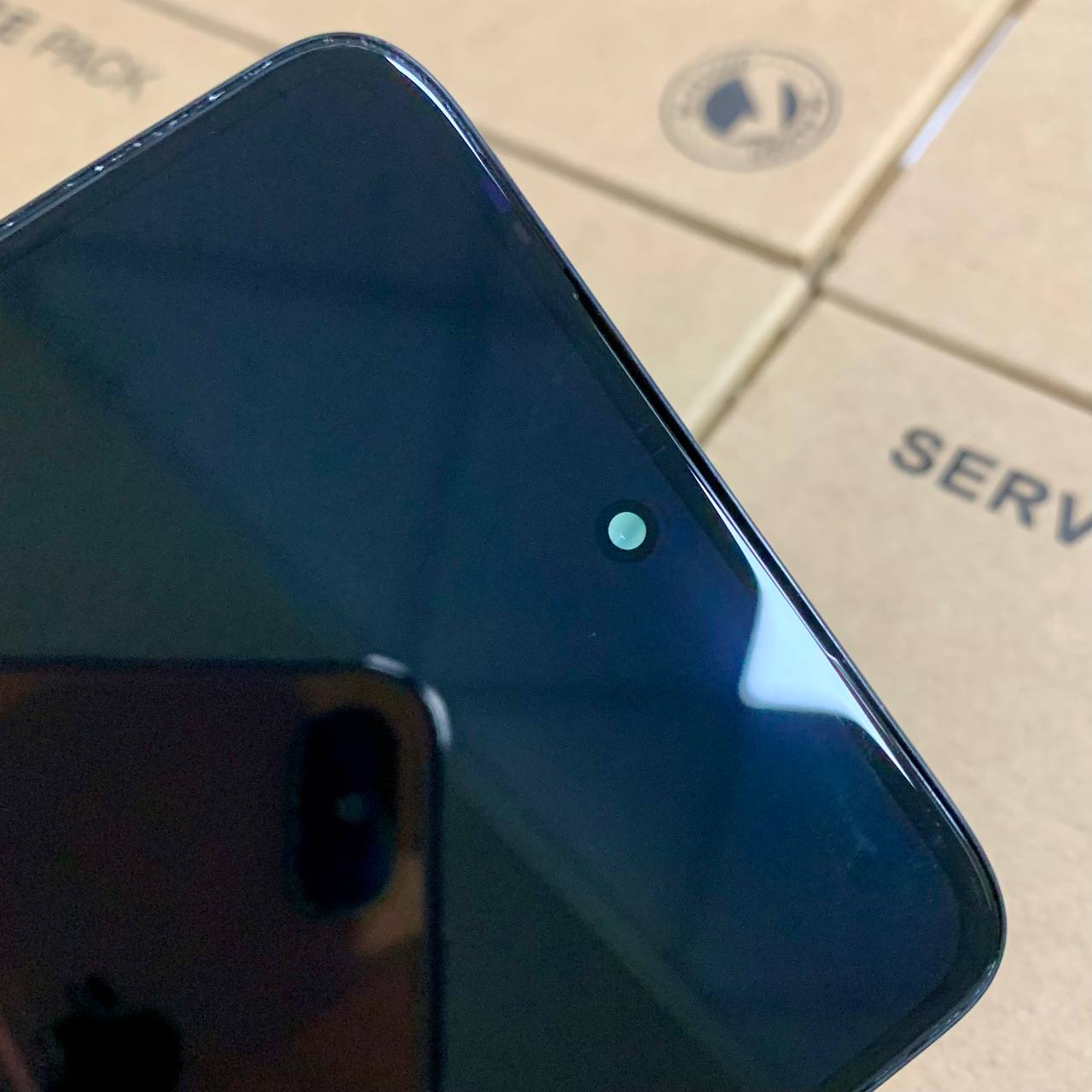 Дисплей Motorola Moto G84 black, с рамкой, INCELL