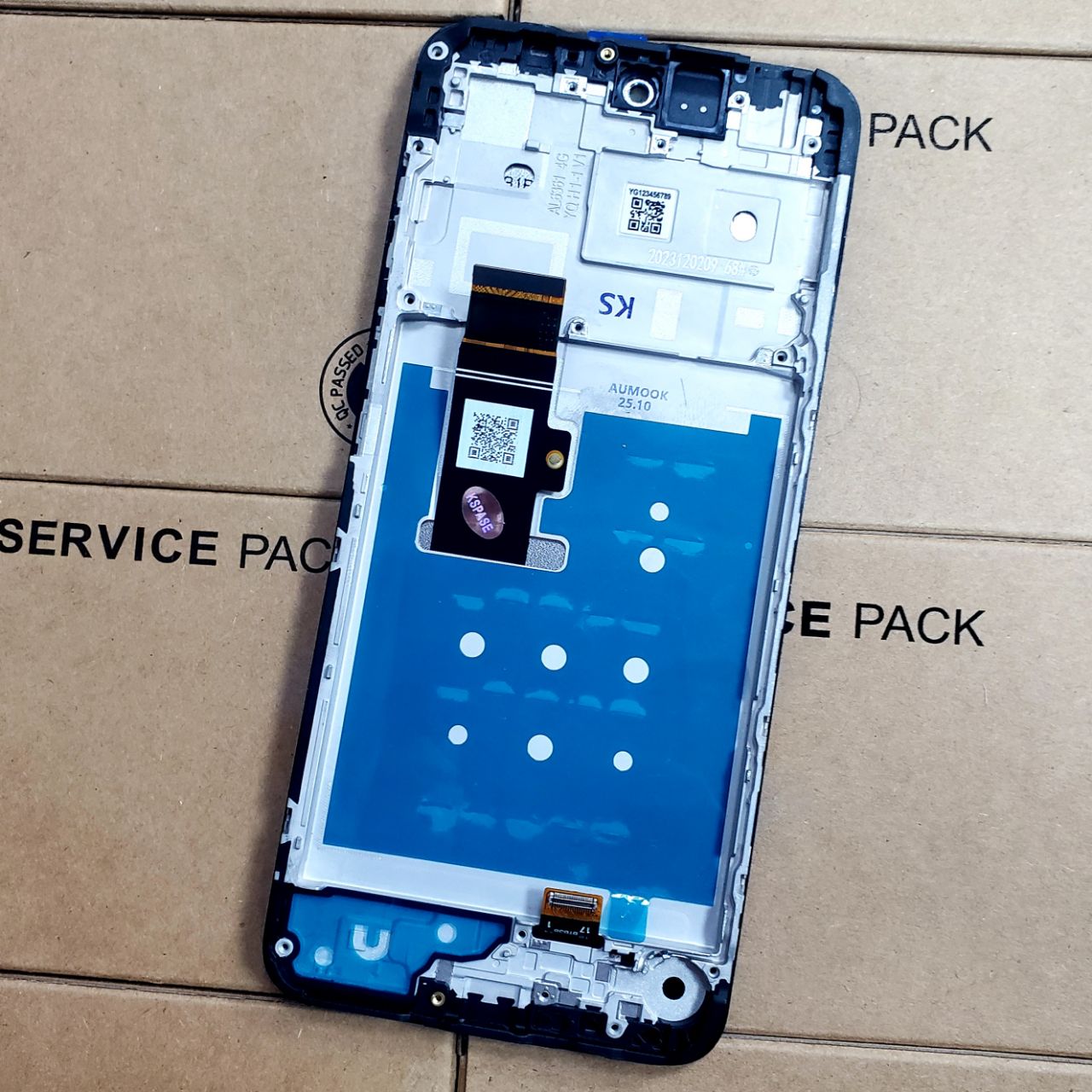 Дисплей Motorola Moto G13 | Moto G23 black, с рамкой, Original (PRC)