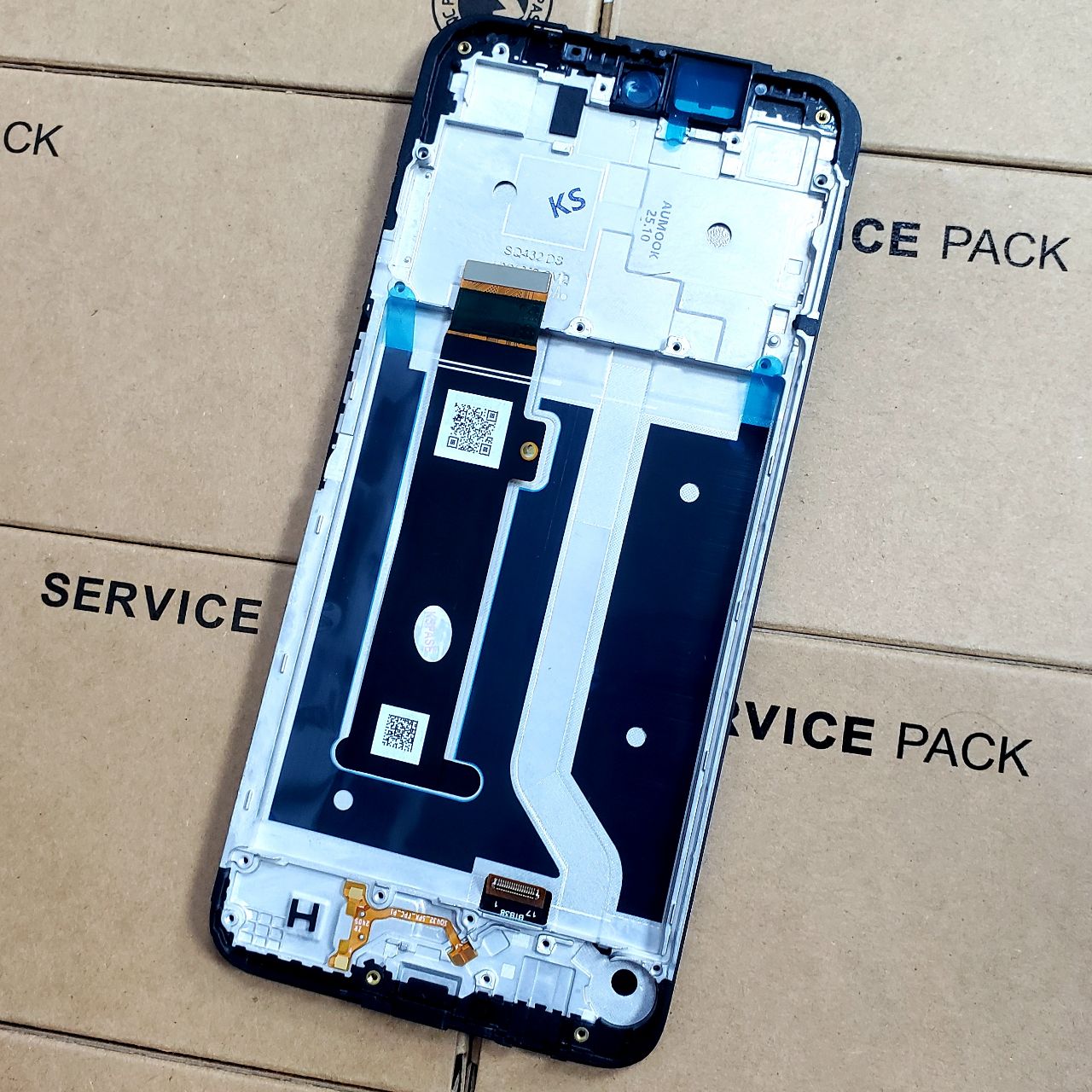 Дисплей Motorola Moto G34 black, с рамкой, Original (PRC)