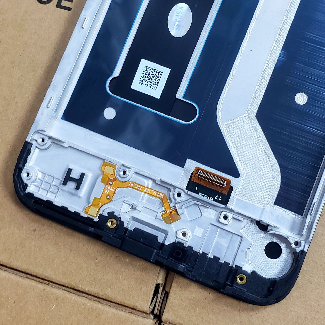 Дисплей Motorola Moto G34 black, с рамкой, Original (PRC)