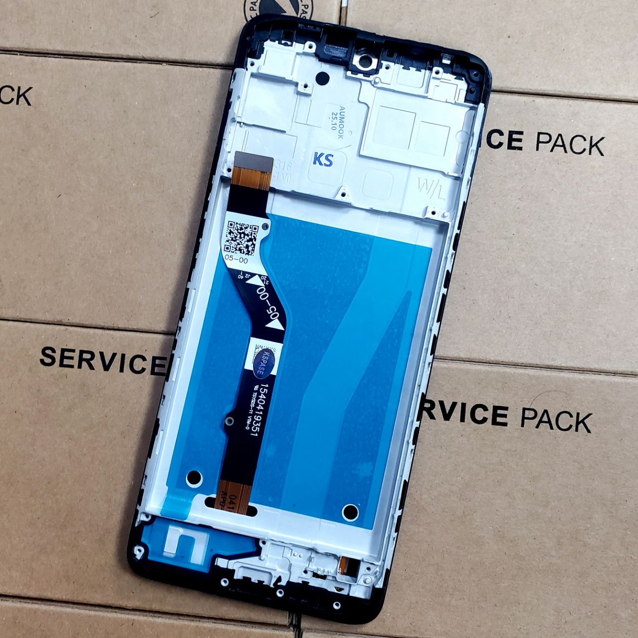 Дисплей Motorola Moto G60 black, с рамкой, Original (PRC)