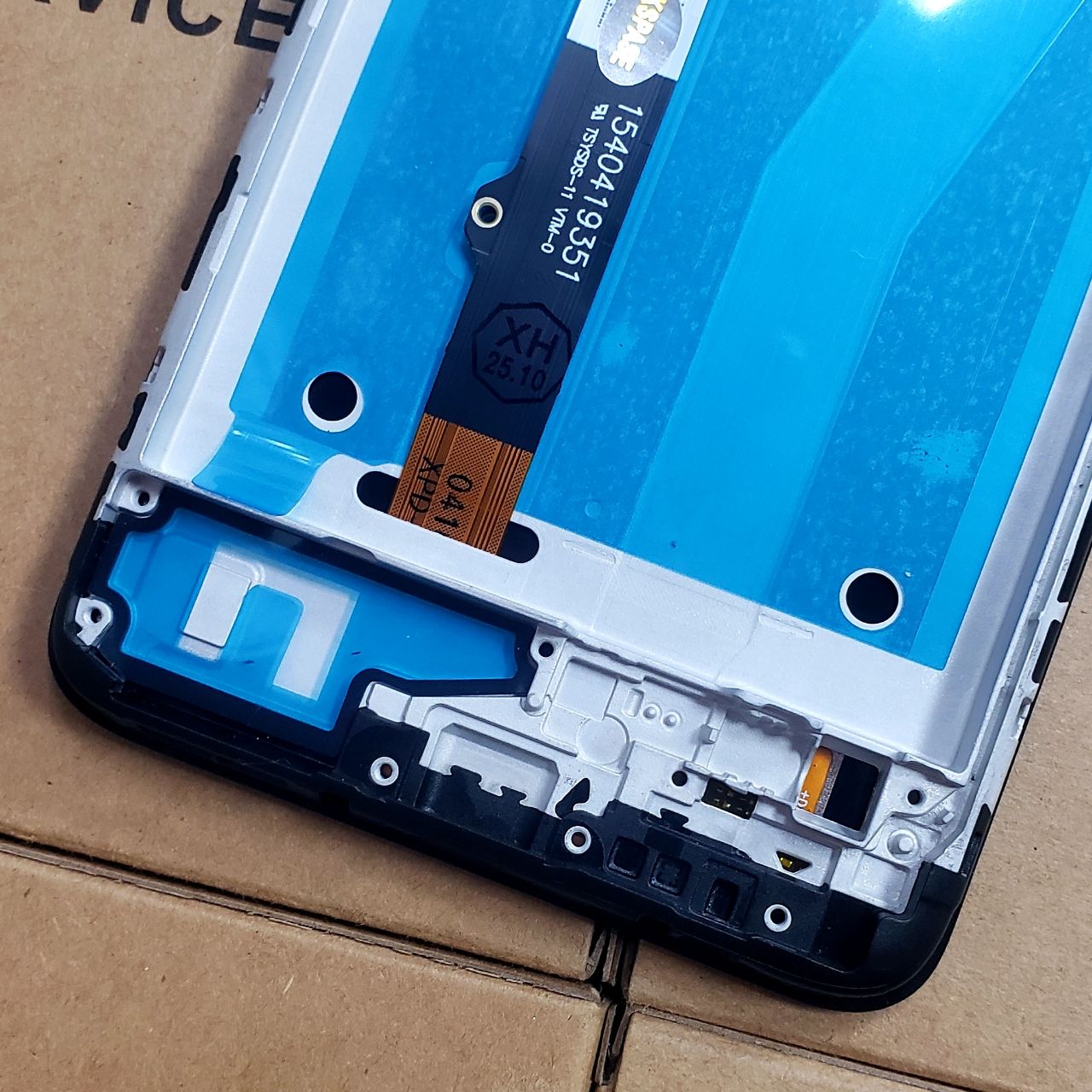 Дисплей Motorola Moto G60 black, с рамкой, Original (PRC)