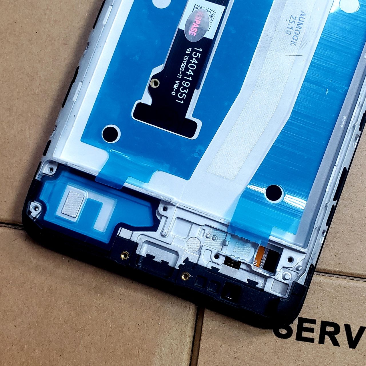 Дисплей Motorola Moto G60S black, с рамкой, Original (PRC)
