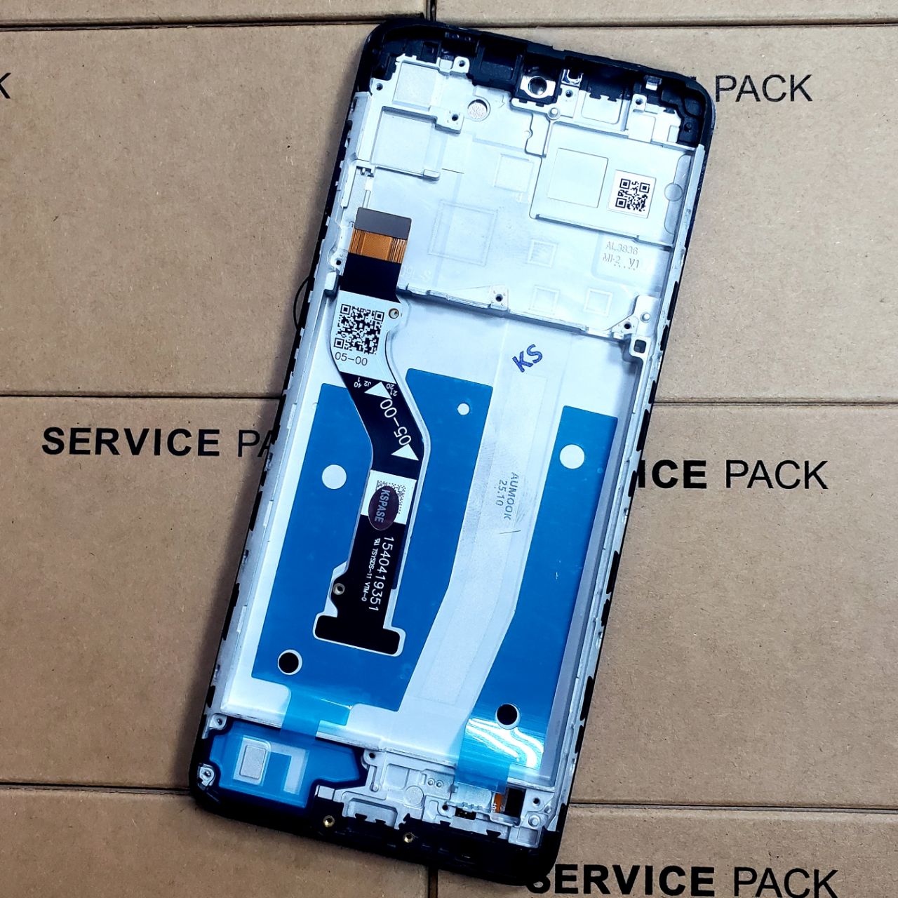 Дисплей Motorola Moto G60S black, с рамкой, Original (PRC)