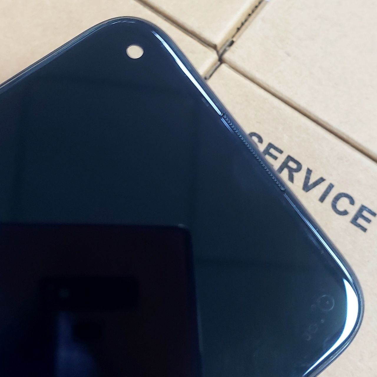Дисплей Huawei P40 Lite | Nova 7i | Nova 6 SE black, с рамкой, Original (PRC)