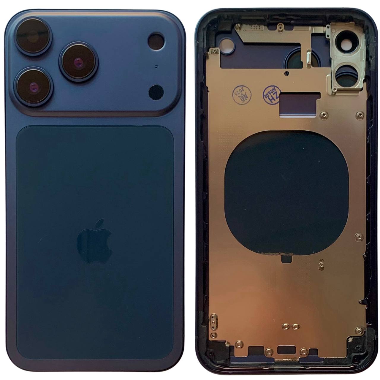 Корпус iPhone 11 в формі iPhone 17 Pro blue , High Quiality