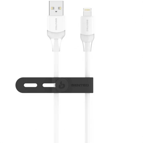 Кабель SENTEO SL-07 2.4A USB to Lightning 1.2m (white)