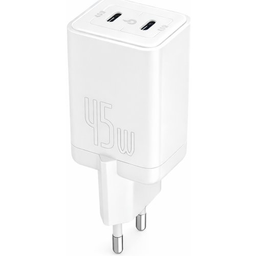 МЗП 2Port SENTEO Z-12 2USB-C PD3.0 45W Super Fast charge (CE Сертифікат) (white)