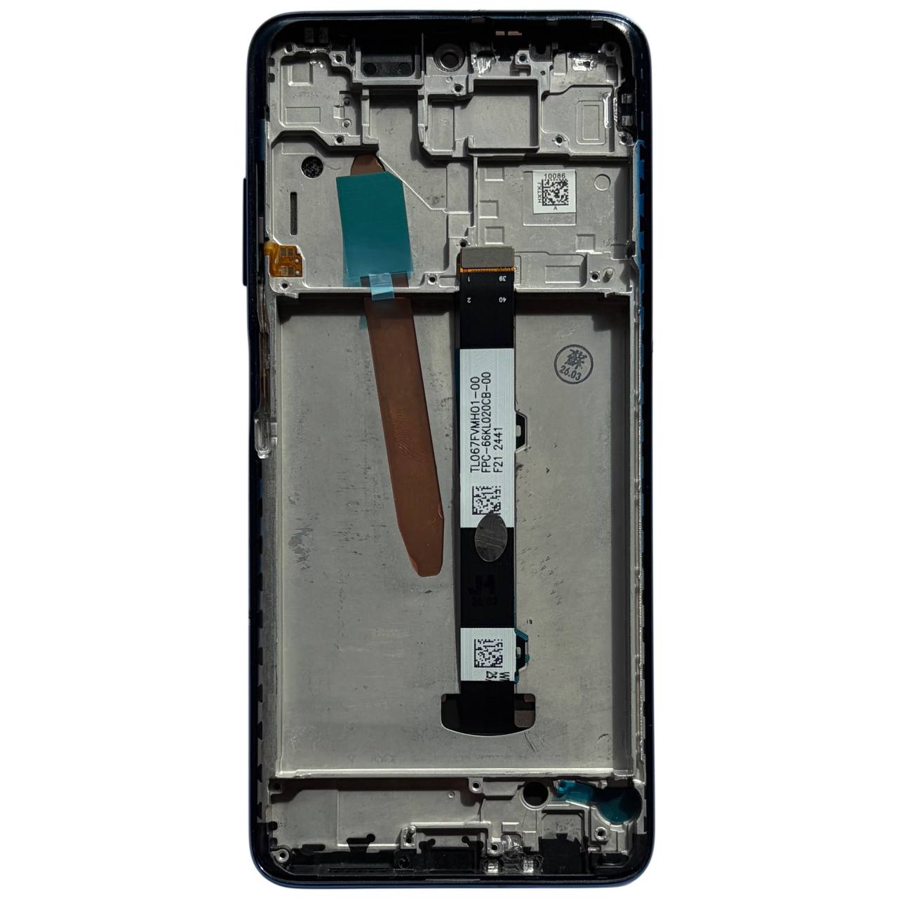 Дисплей Xiaomi Poco X3 | Poco X3 Pro | Poco X3 NFC blue, з рамкою, Original (PRC)