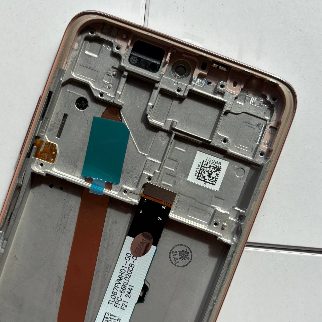 Дисплей Xiaomi Poco X3 | Poco X3 Pro | Poco X3 NFC gold, з рамкою, Original (PRC)