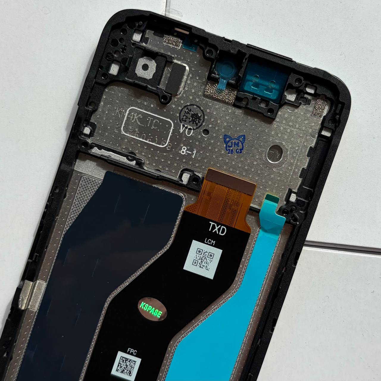 Дисплей Tecno Spark Go 2 black, с рамкой, Original (PRC)