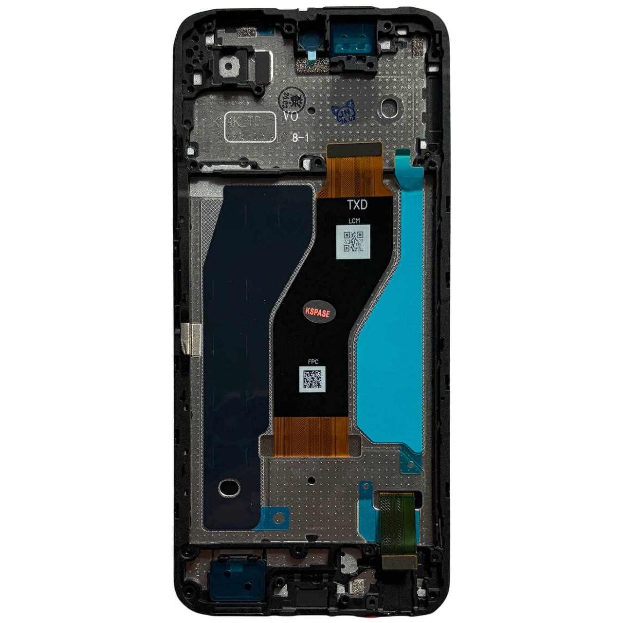 Дисплей Tecno Spark Go 2 black, с рамкой, Original (PRC)