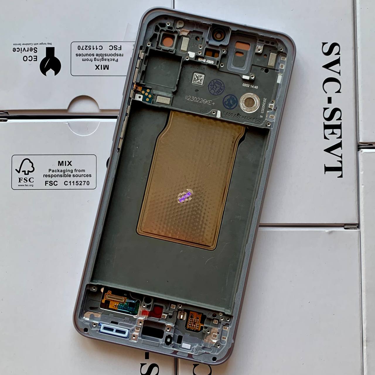 Дисплей Samsung A576 Galaxy A57 5G 2026 gray, з рамкою, Original