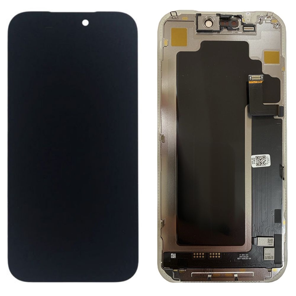Дисплей iPhone 17 Pro black, з рамкою, 120Hz REPART Ultra Prime (move IC)