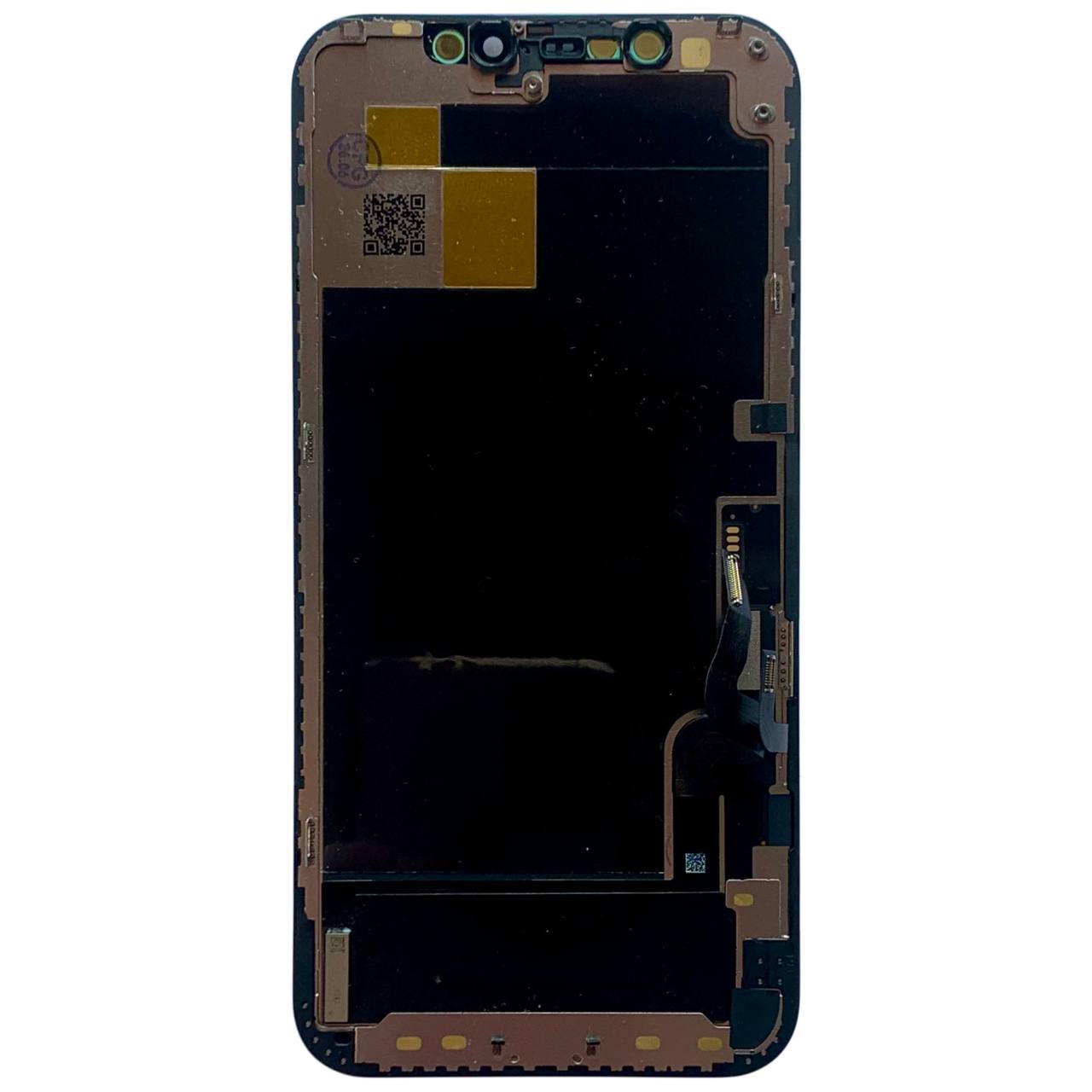 Дисплей iPhone 12 | iPhone 12 Pro black, з рамкою, CPG Soft OLED (без помилки)