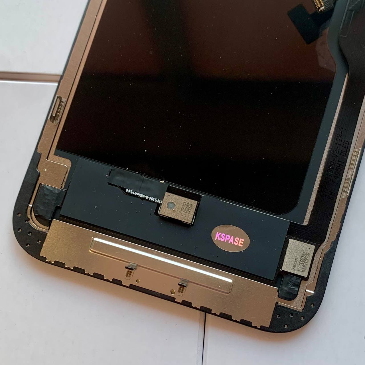 Дисплей iPhone 12 Pro Max black, з рамкою, CPG Soft OLED (без помилки)