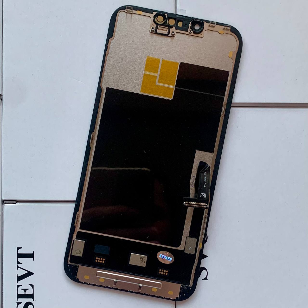 Дисплей iPhone 13 Pro black, з рамкою, CPG Soft OLED 120Hz (без помилки)