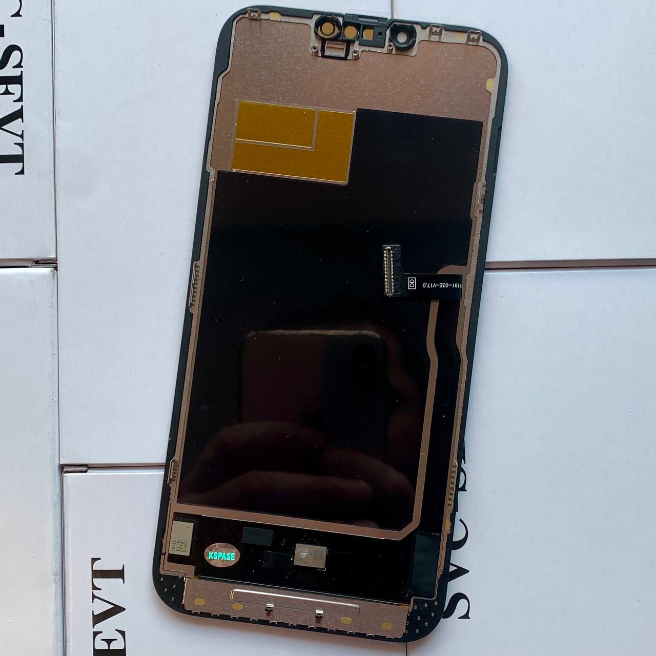 Дисплей iPhone 13 Pro Max black, з рамкою, CPG Soft OLED 120Hz (без помилки)