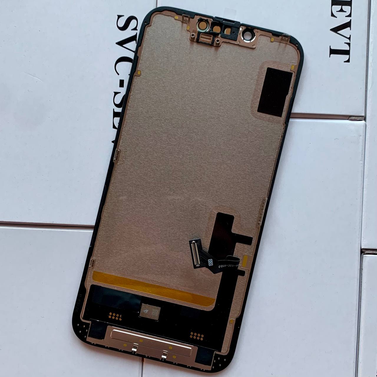 Дисплей iPhone 14 black, з рамкою, CPG Soft OLED (без помилки)