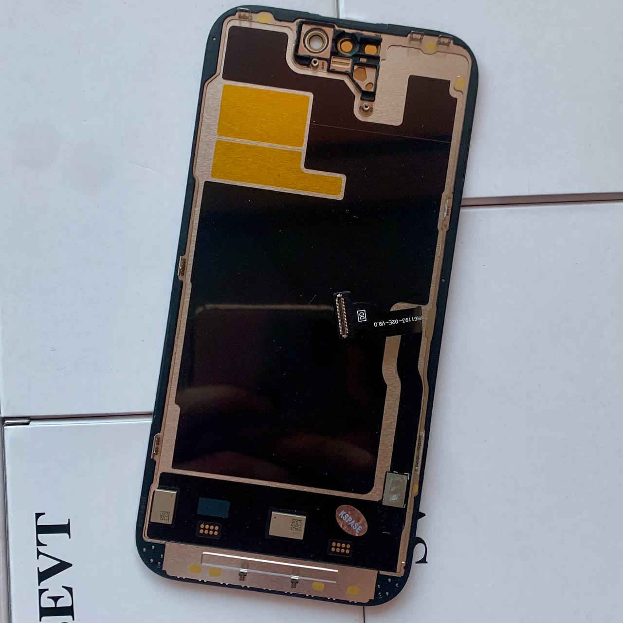 Дисплей iPhone 14 Pro black, з рамкою, CPG Soft OLED 120Hz (без помилки)
