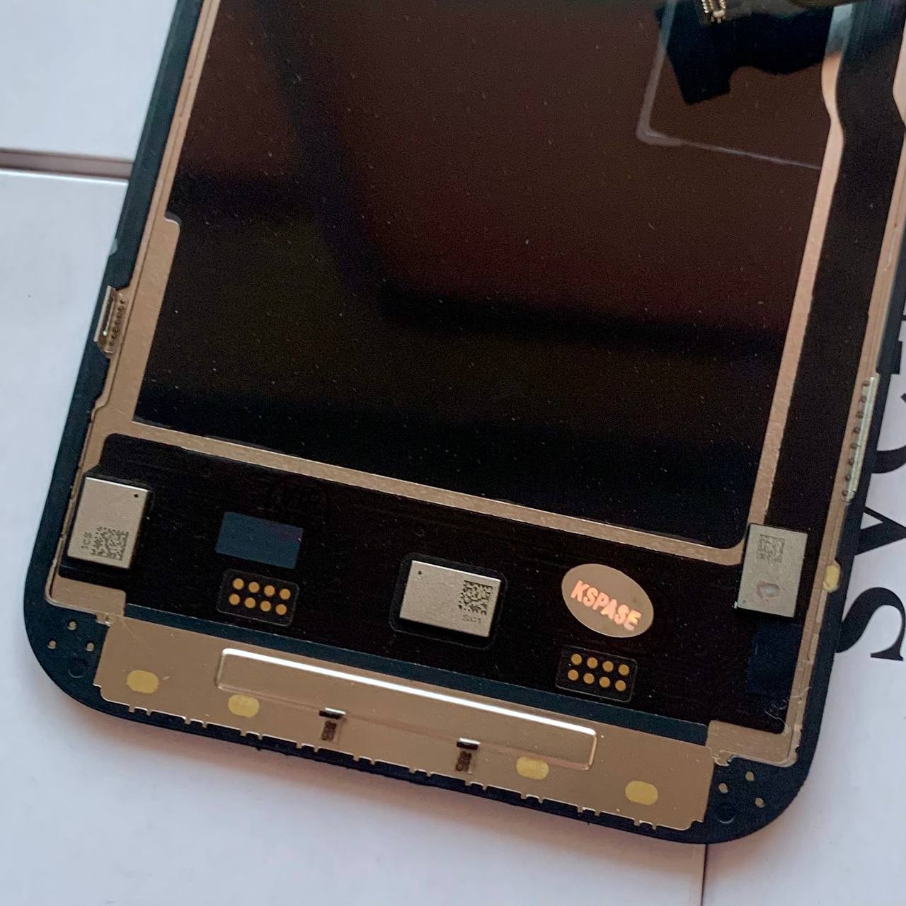 Дисплей iPhone 14 Pro Max black, з рамкою, CPG Soft OLED 120Hz (без помилки)