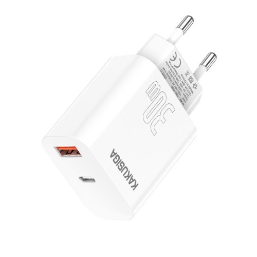 МЗП 2Port Kakusiga KSC-1639 USB+USB-C 30W White