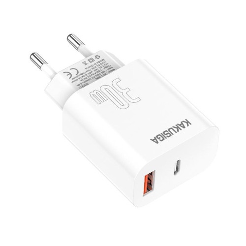 МЗП 2Port Kakusiga KSC-1639 USB+USB-C 30W White