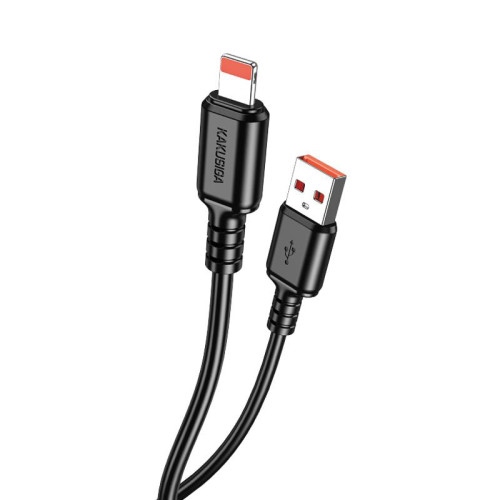 Кабель Kakusiga KSC-982 USB to Lightning 1m Black