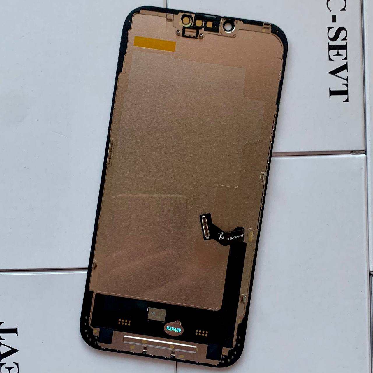 Дисплей iPhone 14 Plus black, з рамкою, CPG Soft OLED (без помилки)