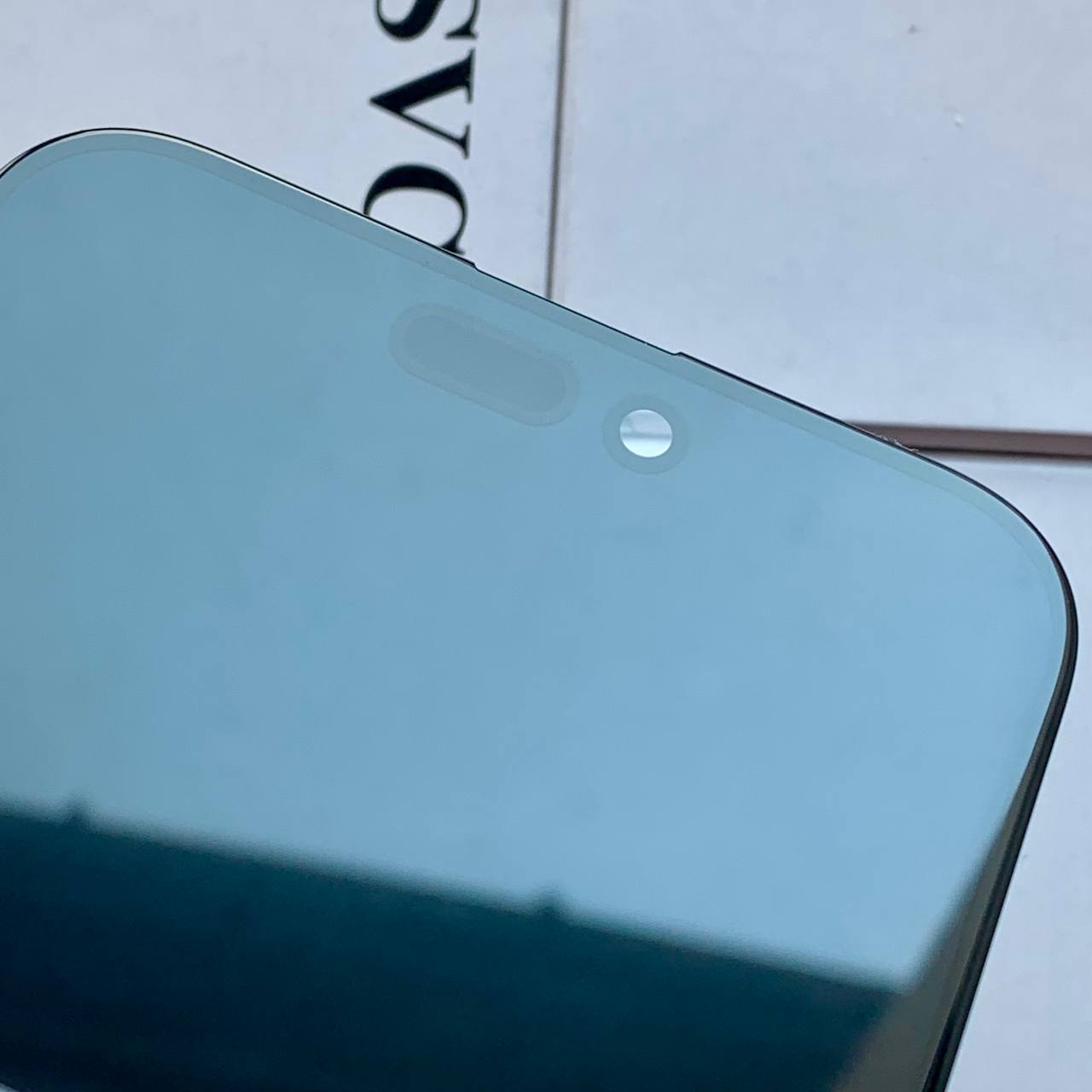 Дисплей iPhone 15 Pro Max black, з рамкою, CPG Soft OLED 120Hz (без помилки) | З верхнім шлейфом