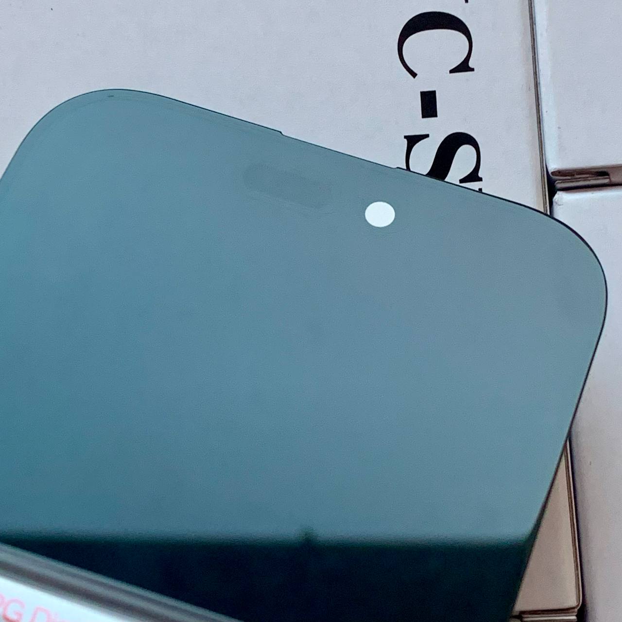 Дисплей iPhone 16 Pro black, з рамкою, CPG Soft OLED 120Hz (без помилки) | З верхнім шлейфом
