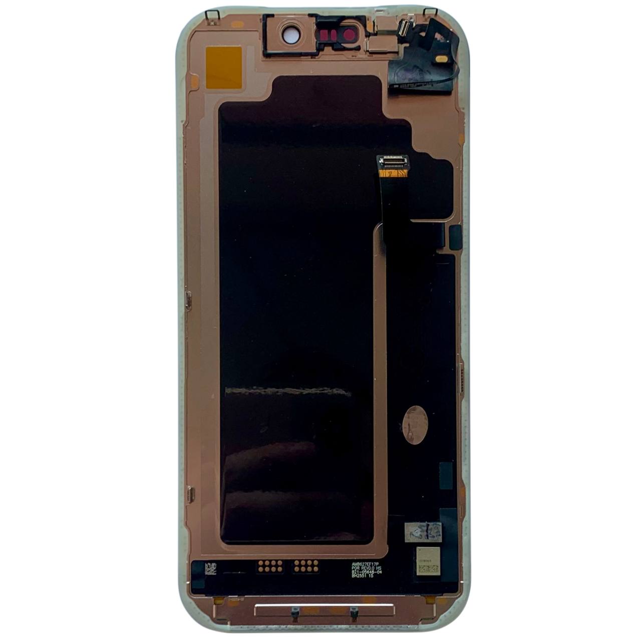 Дисплей iPhone 17 Pro black, з рамкою, CPG Soft OLED 120Hz (без помилки) | З верхнім шлейфом