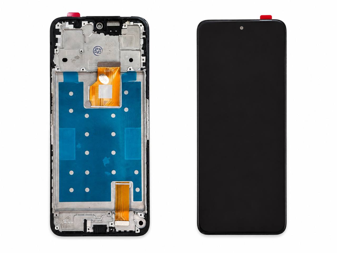 Дисплей Huawei Honor X7D | Honor 400 Smart black, з рамкою, Original Self Welded