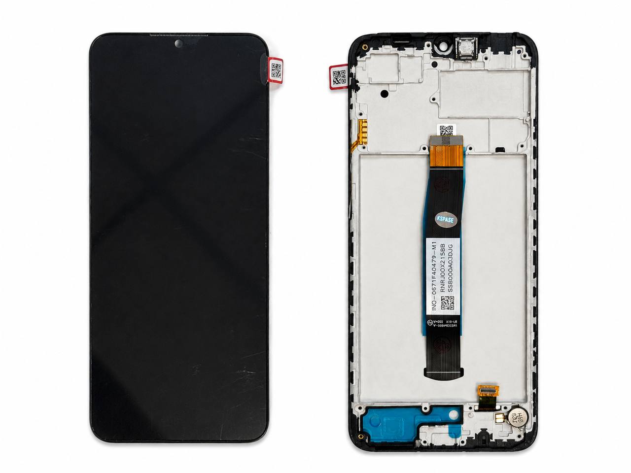 Дисплей Xiaomi Redmi 10C black, с рамкой, спикером, вибро, Original Self Welded