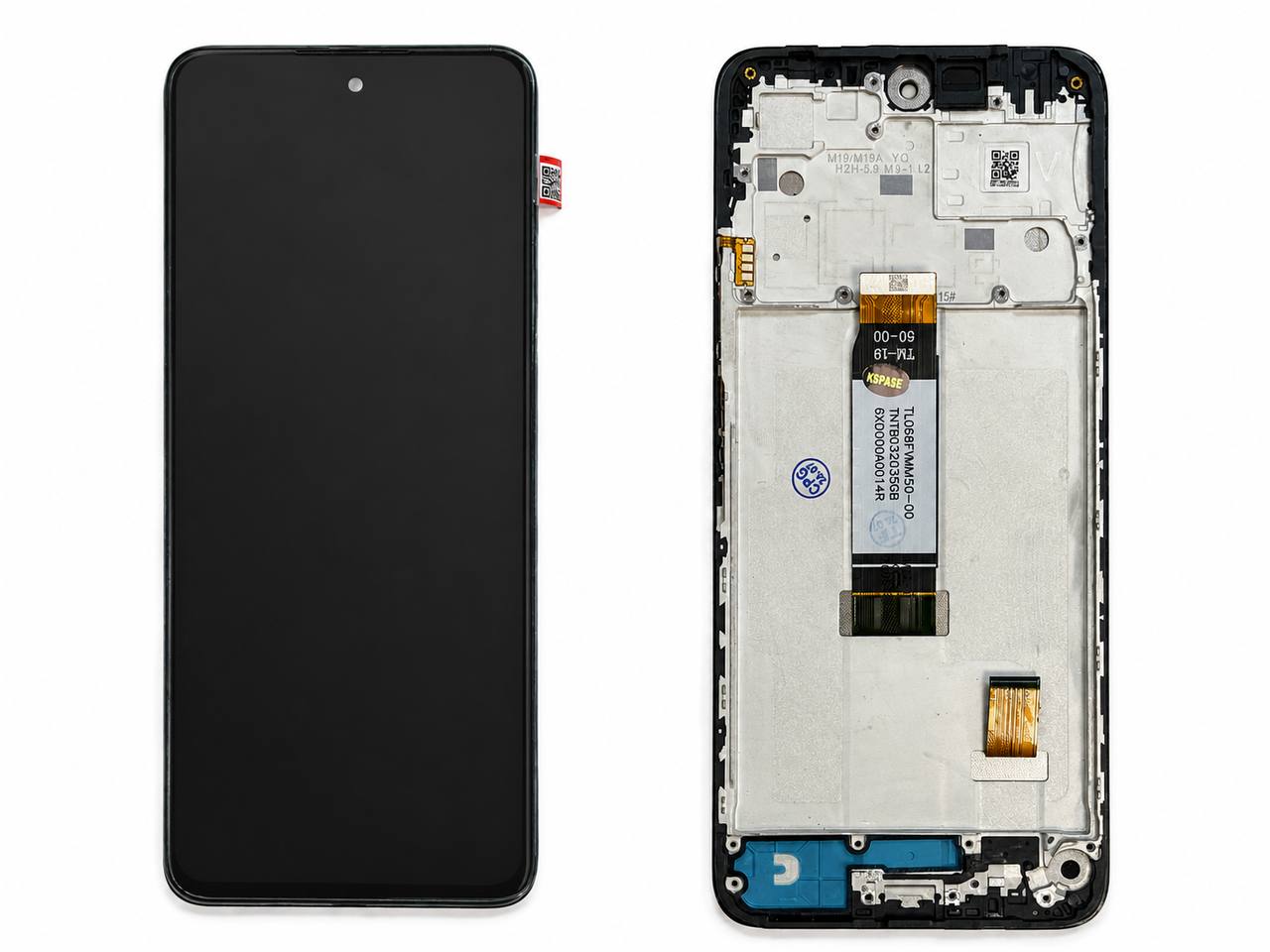 Дисплей Xiaomi Redmi 12 4G | Redmi 12 5G | Poco M6 Pro 5G black, з рамкою, Original Self Welded