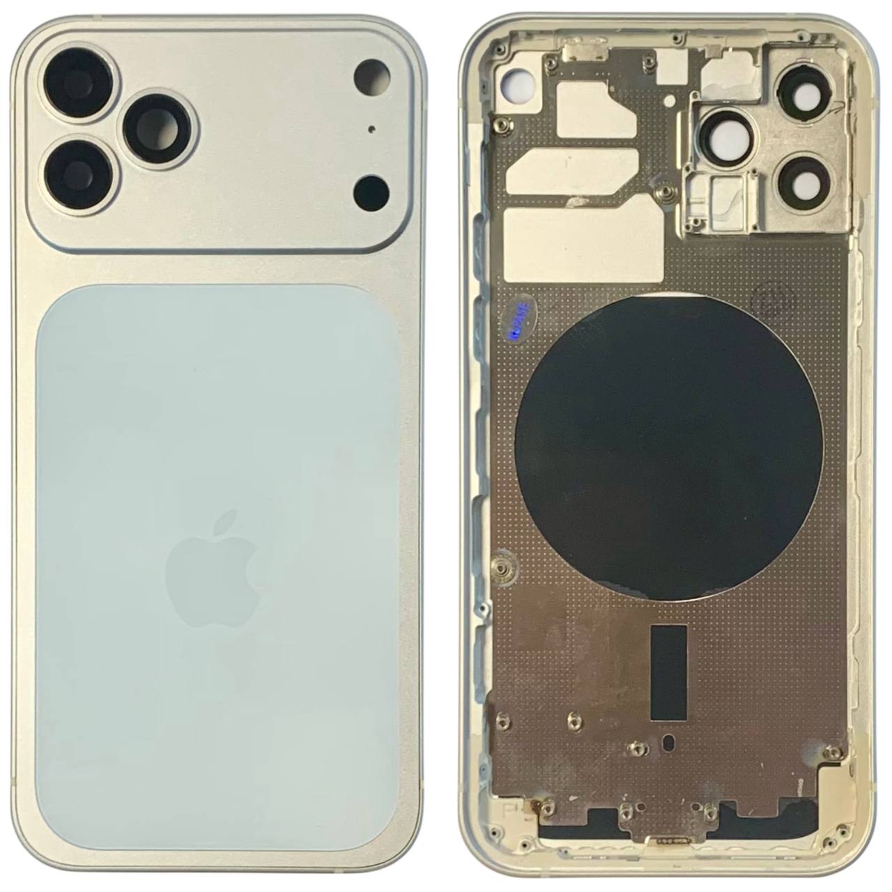 Корпус iPhone 12 Pro в формі iPhone 17 Pro white, High Quiality