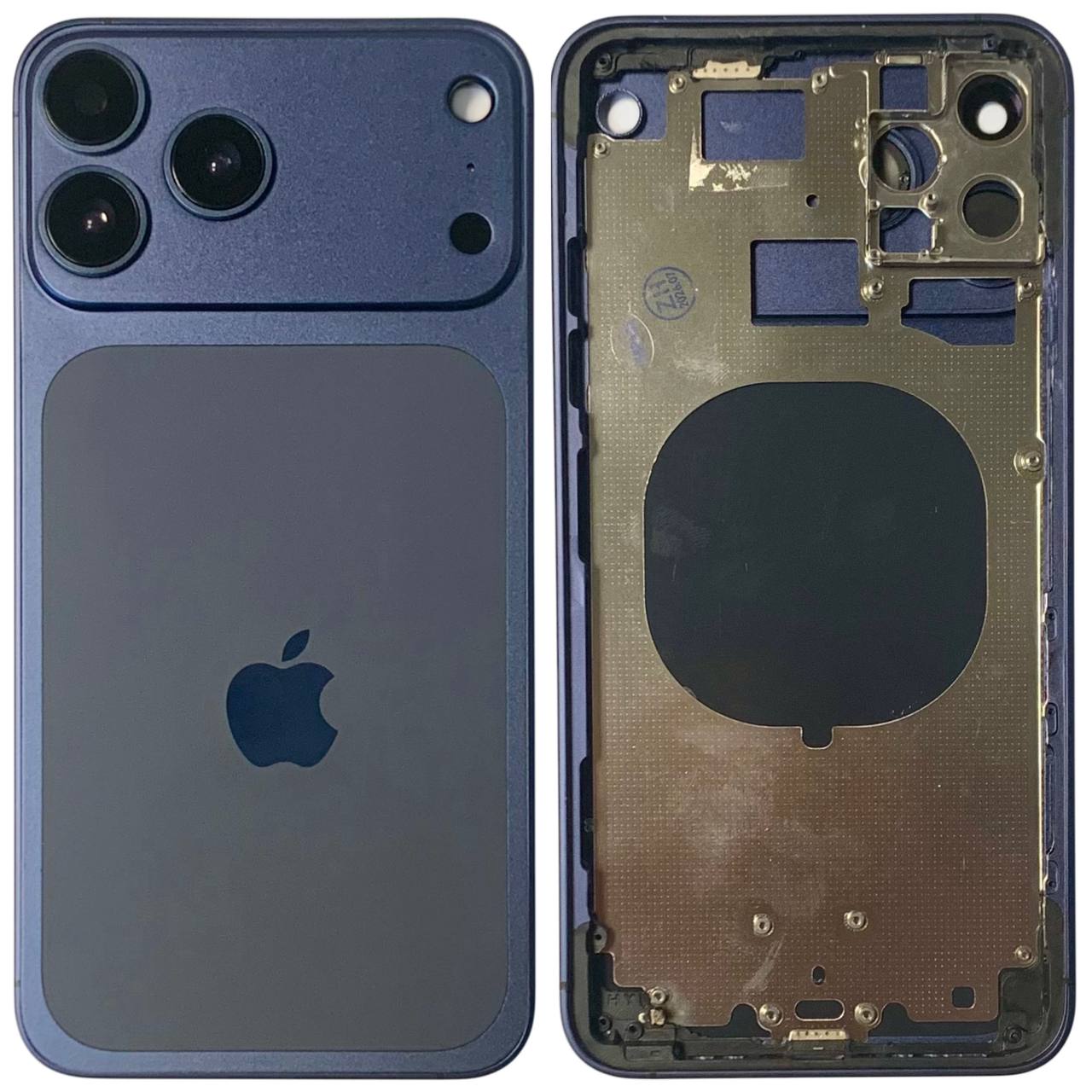Корпус iPhone 11 Pro Max в формі iPhone 17 Pro Max blue, High Quiality