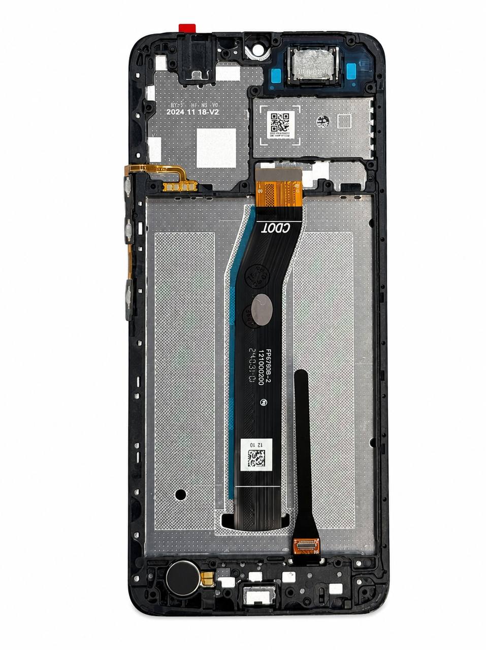 Дисплей Xiaomi Redmi A3 | Redmi A3x | Poco C61 black, без рамки, Original Self Welded