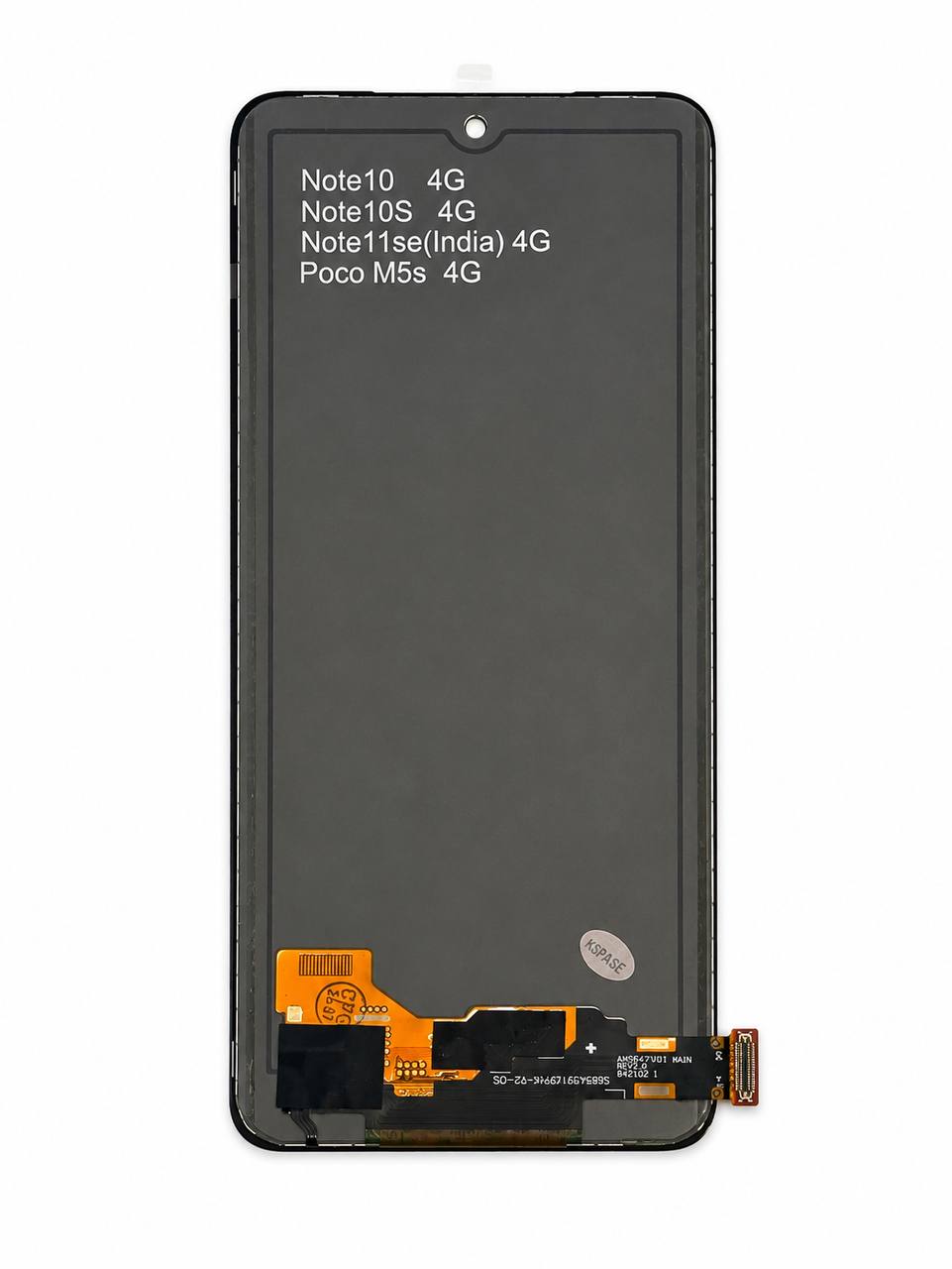 Дисплей Xiaomi Redmi Note 10 4G | Note 10S | Poco M5s black, без рамки, INCELL (high light i2O)
