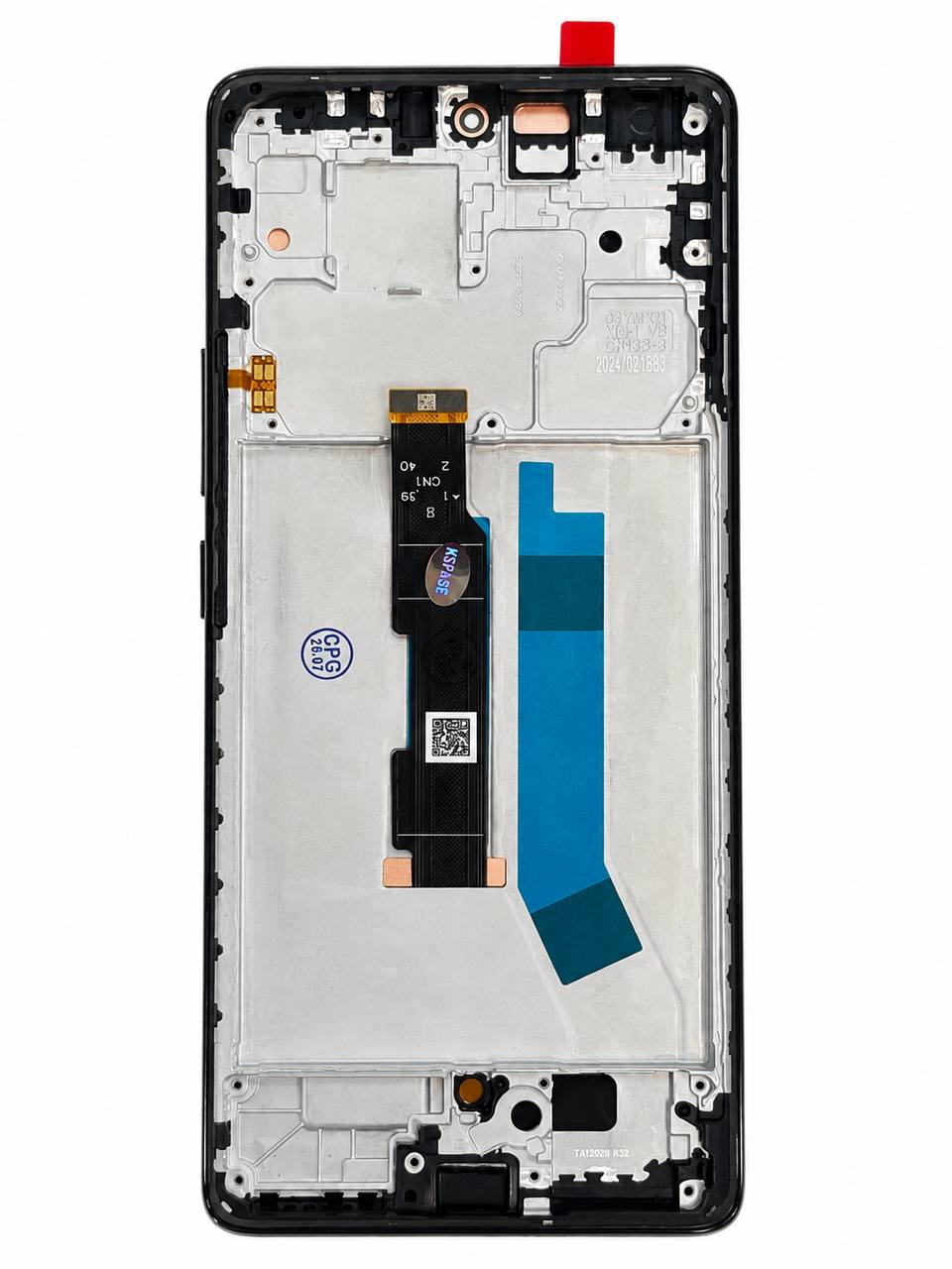Дисплей Xiaomi Redmi Note 14 Pro 4G (24116RACCG) black, з рамкою, Soft OLED
