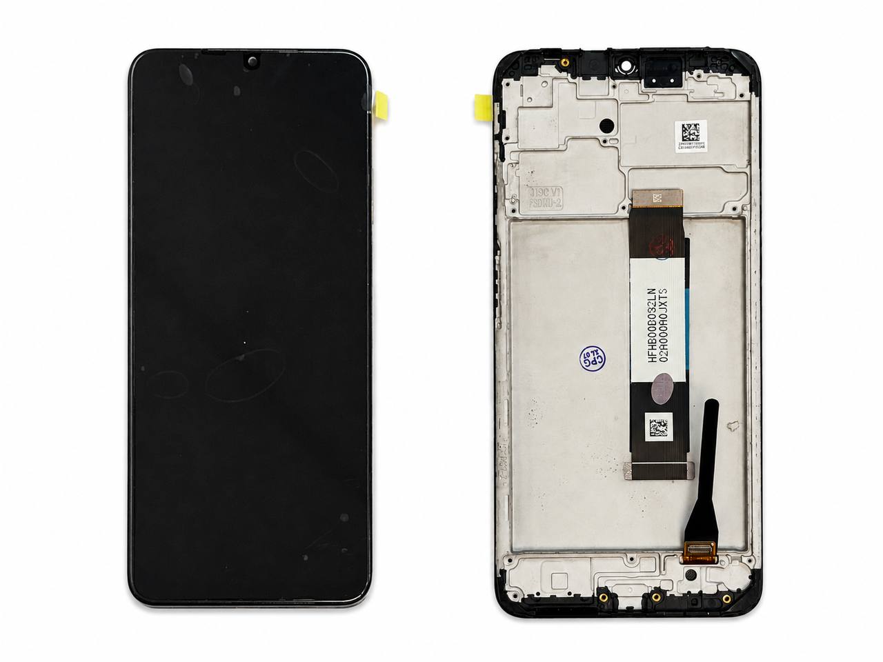 Дисплей Xiaomi Redmi 9T | Poco M3 | Redmi 9 Power black, з рамкою, Original Self Welded