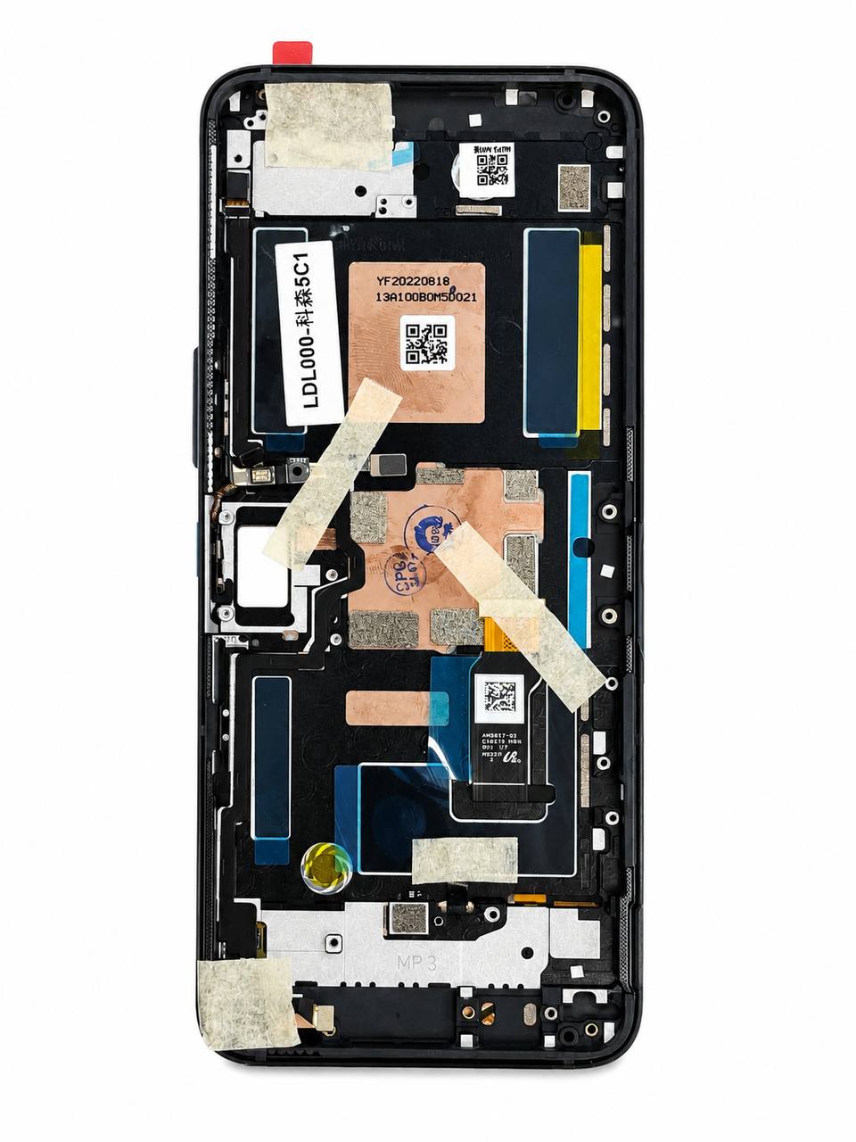 Дисплей Asus Rog Phone 6 black, з рамкою, Original