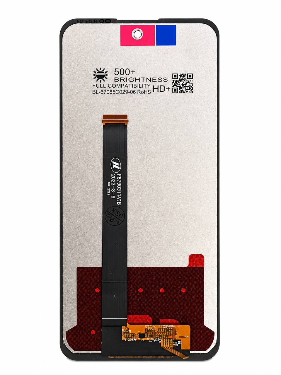 Дисплей Hotwav Note 12  black, без рамки, Original Self Welded